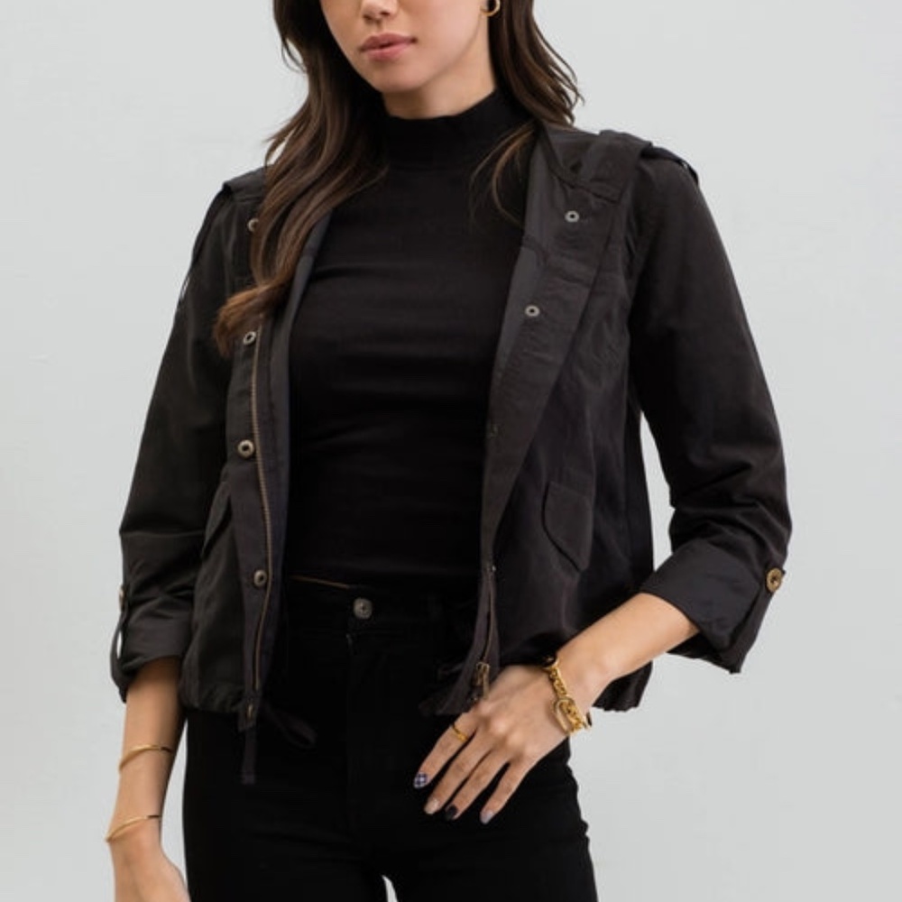 EUC Forever 21 Lightweight Navy Jacket